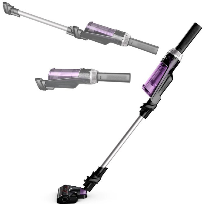 Rowenta X-Nano RH1129 Aspiradora Escoba Purple Silver